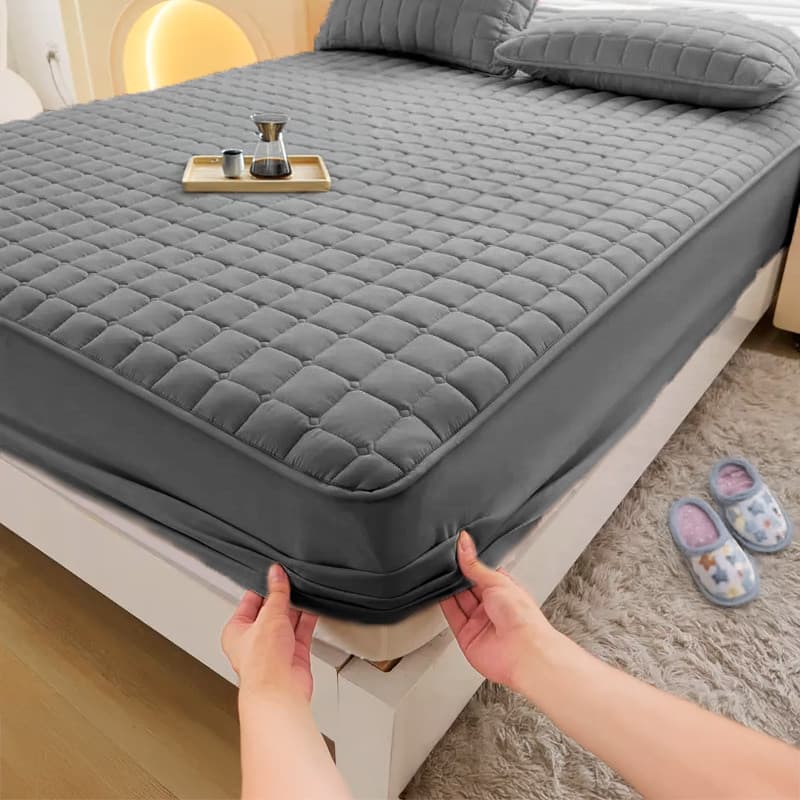 Capa Para Colchão Protetor Impermeavel Solteiro Casal Queen Viúva Solteirão King Com Elástico Em Toda Volta CamaBox