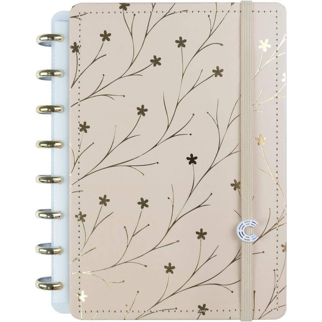 Caderno Inteligente A5 Miss Floral By Giulia Benite 80 fls. 155 mm x 220 mm - Caderno Inteligente