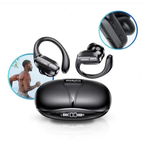 Fone De Ouvido Lenovo Xt80 TWS com Ganchos para Academia/Corrida