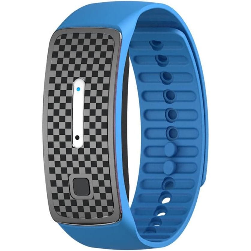 Pulseira Repelente de Mosquitos Ultrassônica Portátil, Pulseira Anti-Mosquitos para Adultos e Crianças
