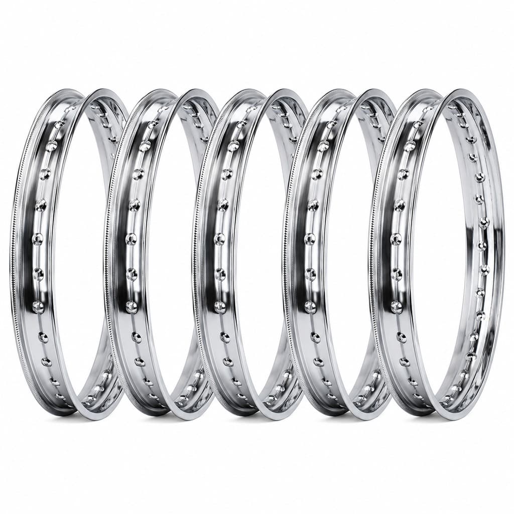 Kit 5 aros de roda traseiro 14x160 C100 Biz Biz100 Biz110 Biz125 Pop100 Pop110