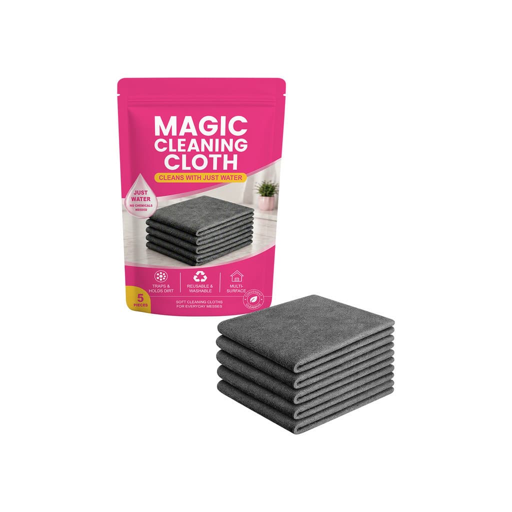 O Pano Mágico de Limpeza AMZ proporciona uma limpeza doméstica diária conveniente, remove manchas de óleo da superfície,