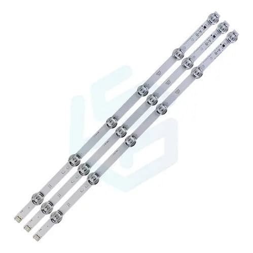 Kit 3 Barras Led Compatativel 32lb5600 32lb560b 32lb570b