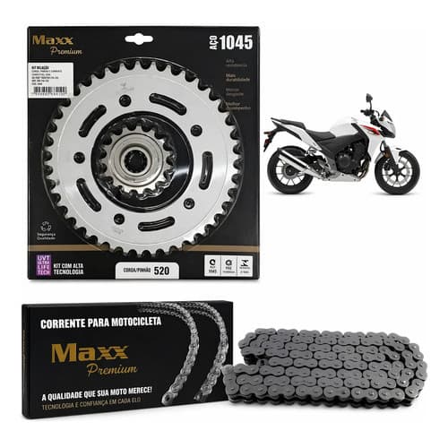 Kit Relação Completo Honda Cb 500f Cb 500x 2012 Á 2018