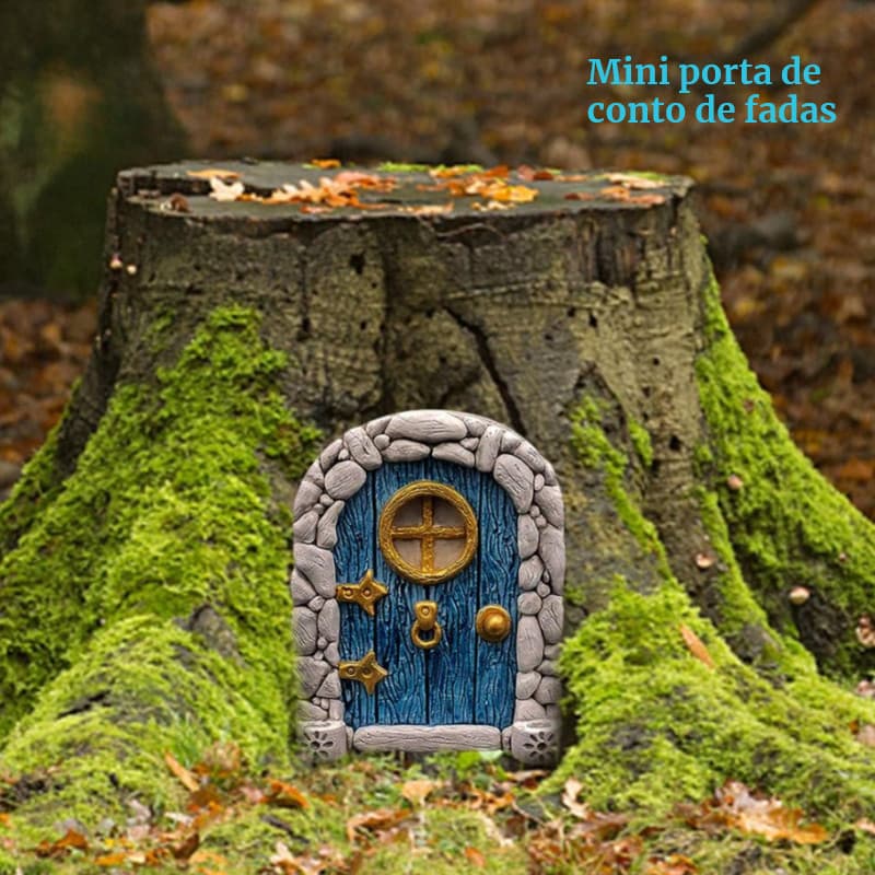 6 Peças Mini Portão De Conto De Fadas Criativo Casa Arte Arco Em Forma De Árvore Escultura Decorativa De Jardim