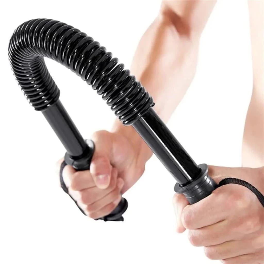 Barra Flexível Twist Power Treinamento Força Braço Torax