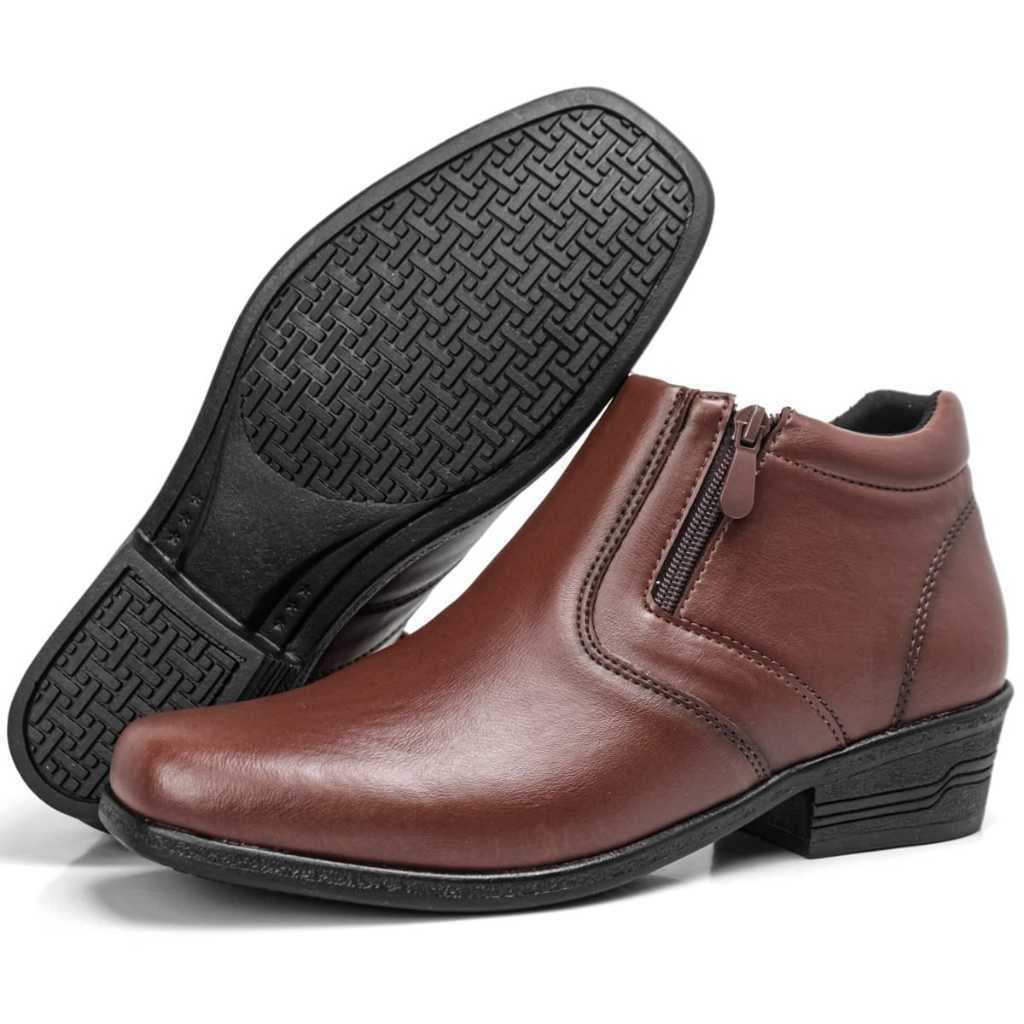 Bota Sapato Botinha Masculino Social Estilo Country e Casual Calce Fácil 37-44 Comfortável Tendência Festas Casamento