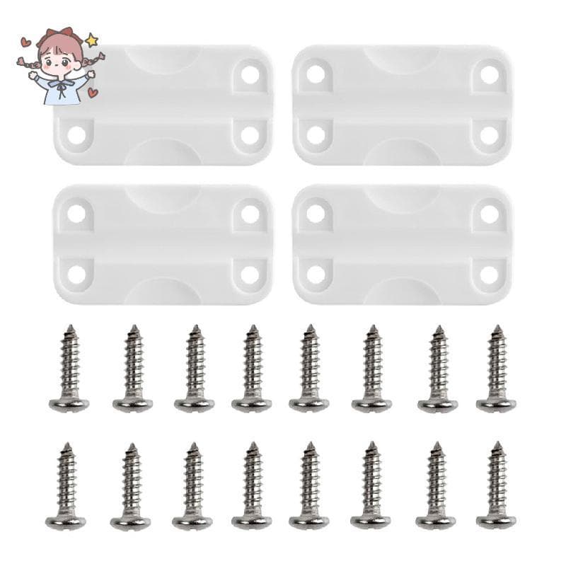 Conjunto De Dobradiças De Substituição De Ar Condicionado Igloo Com 4 Conjuntos-Peças De Reposição De Alta Resistência-E