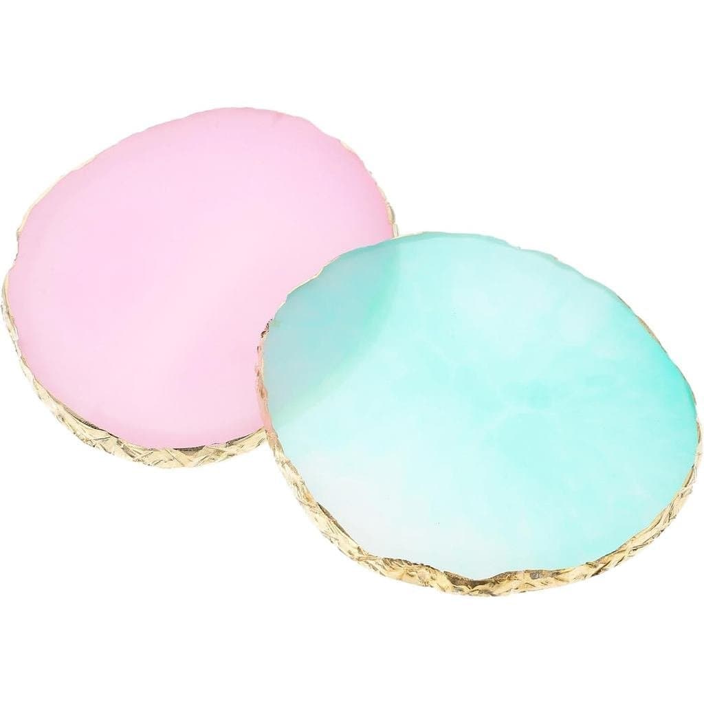 Healeved 2 Peças Paleta de Unhas para Esmalte em Gel, de Exibição para Unhas, Paleta de Pintura, Cores Mistas,