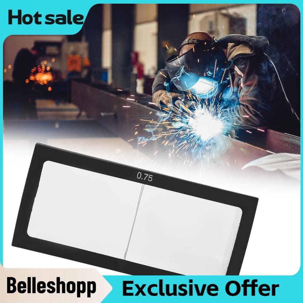Belleshopp-br Lente conveniente durável prática da lupa do capacete da soldadura para a substituição protetora do corte