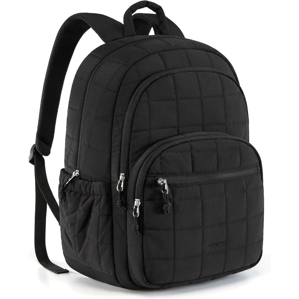 Mochila para BAGSMART College, Mochila de Viagem para Mulheres, Mochila Casual Acolchoada, Mochila Resistente à Á