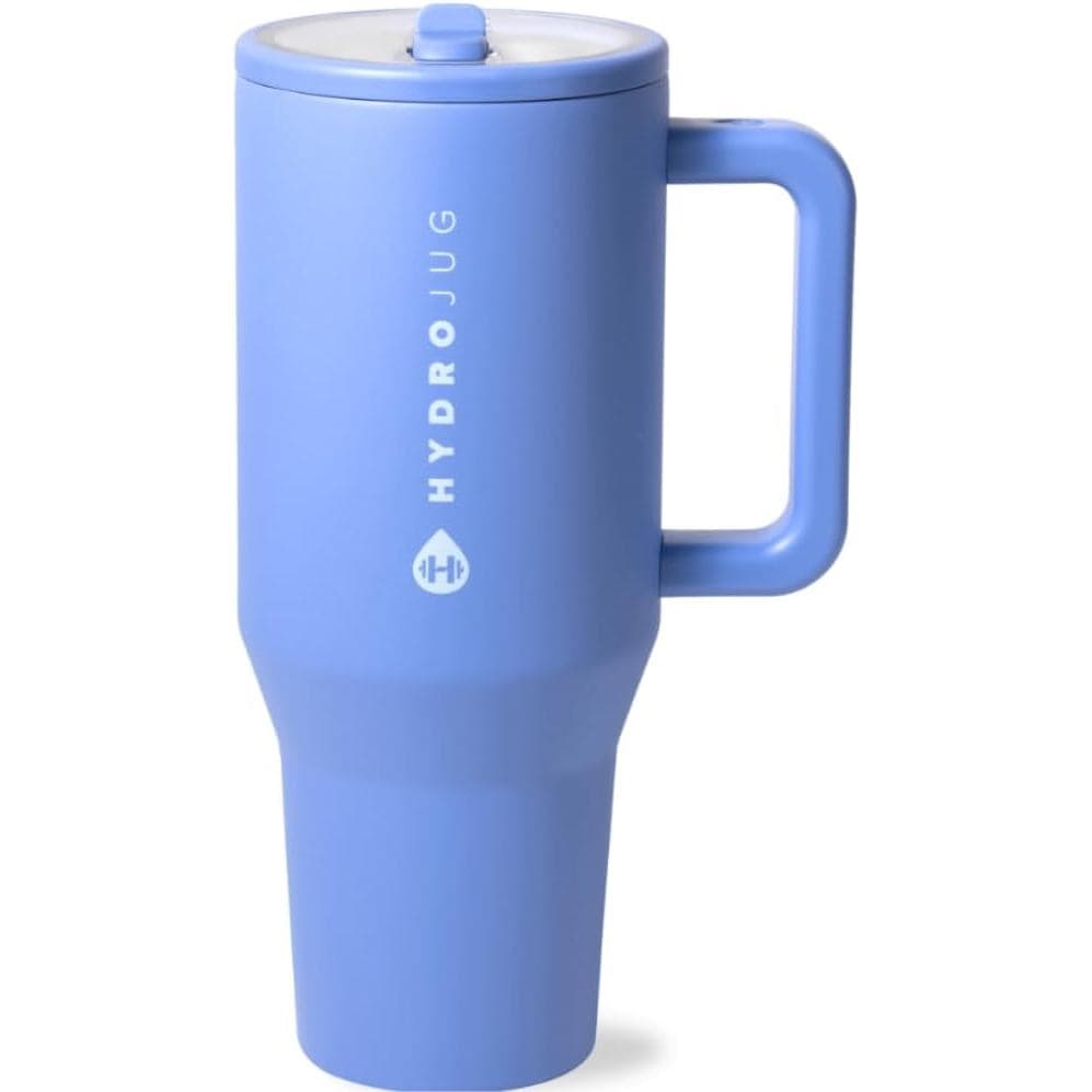 HydroJug Traveler - Garrafa de Água de 40 oz com Alça e Canudo Retrátil - Cabe no Porta-Copos, Resistente a Vazamentos -