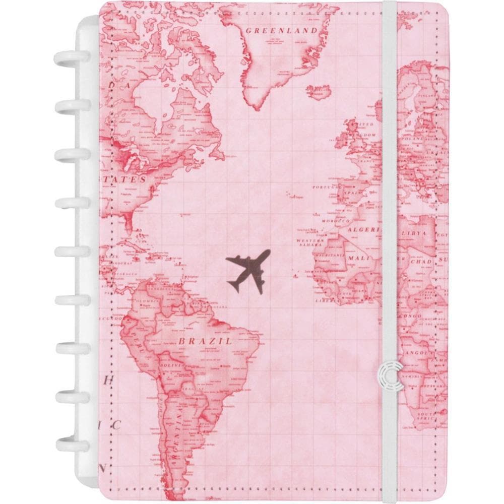 Caderno Inteligente Grande BY Gocase Mapa Mundi 80