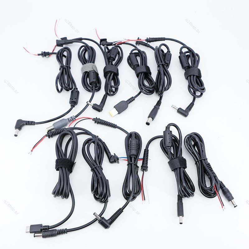 Cabo De Alimentação DC 20AWG 5A 5.5x2.5 4.5x3.0 7.9 7.4mm x 5.0 4.0x1.7mm Conector De Para pc Laptop BR28B
