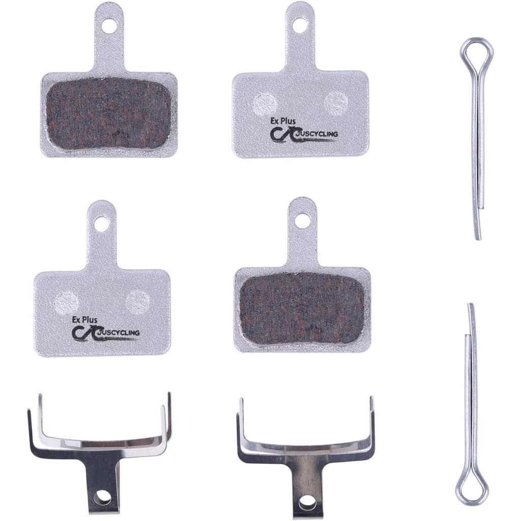 2 Pares de Pastilhas de Freio de Resina para Shimano MT200 B01s M315 M355 M515 M525 C501 C601 M375 M395 M415 M416 M446 M