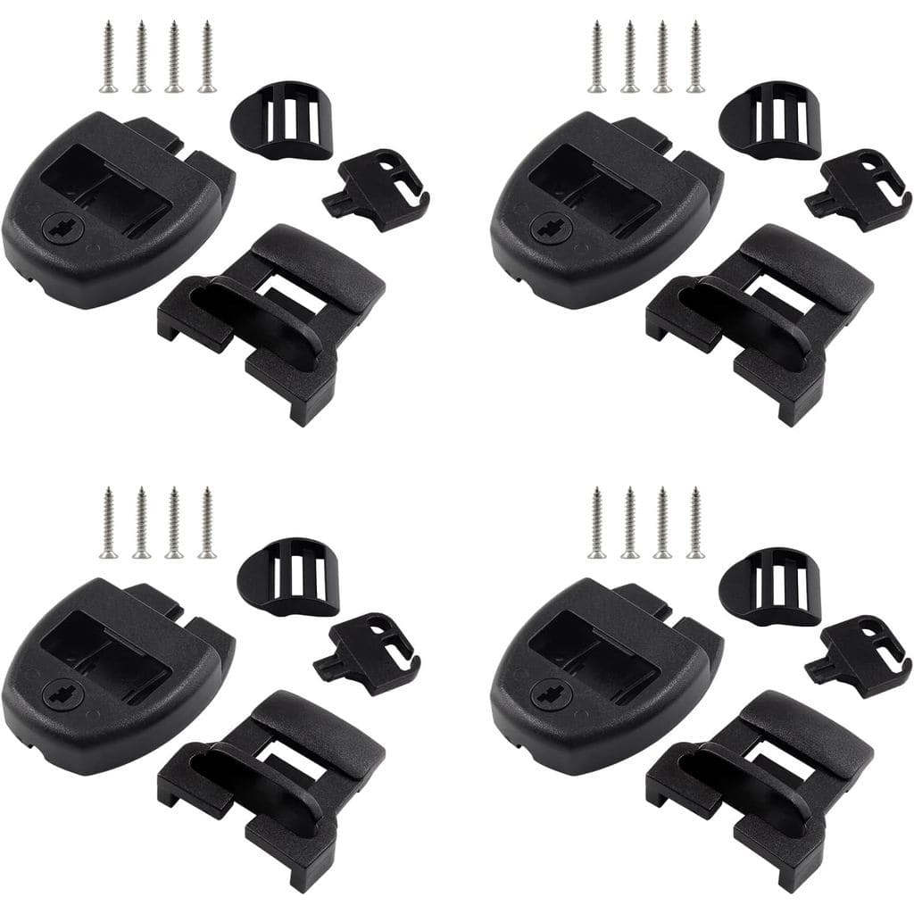 Biaungdo 4 Conjuntos de Kit de Substituição de Clipes para Cobertura de Banheira de Hidromassagem, Kit de Reparo de Fech