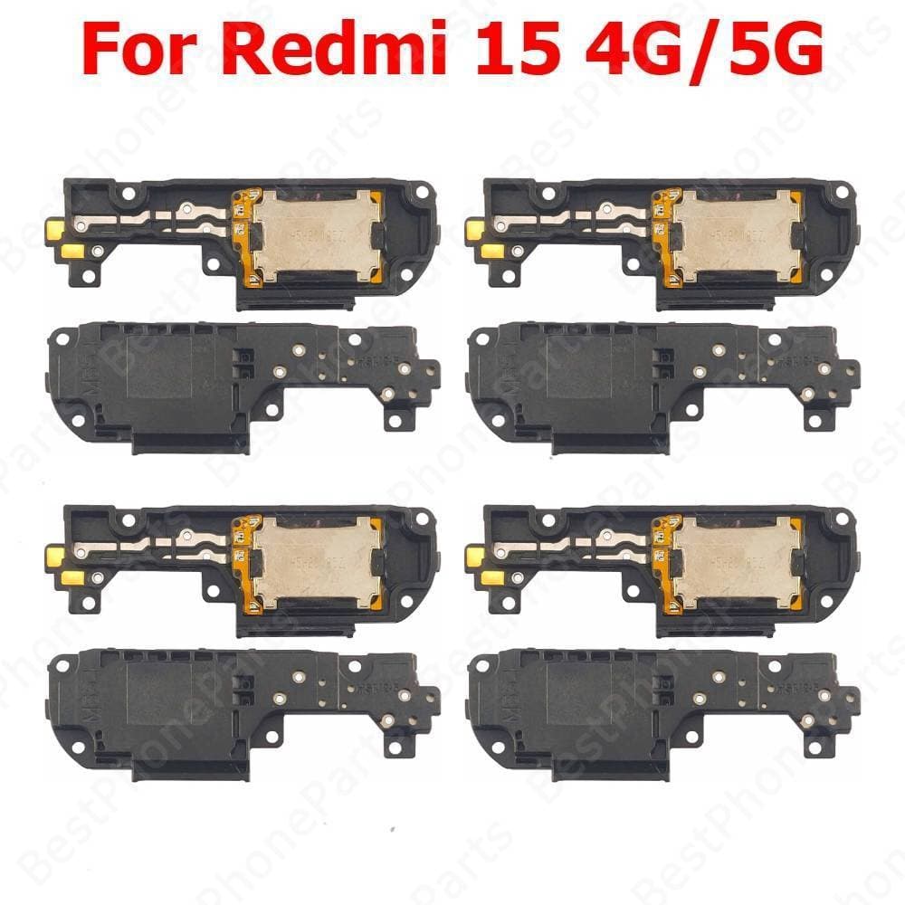 Alto-Falante Para Redmi 15 4G 5G Campainha Módulo De Som Peças De Reposição Do Telefone Móvel