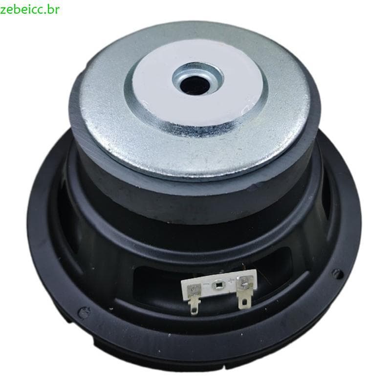 zebeicc 6 5 Polegadas Subwoofer 4Ohm Baixo Alto-Falante Woofer Unidade Falantes Para Carro Home Theater Entretenimento