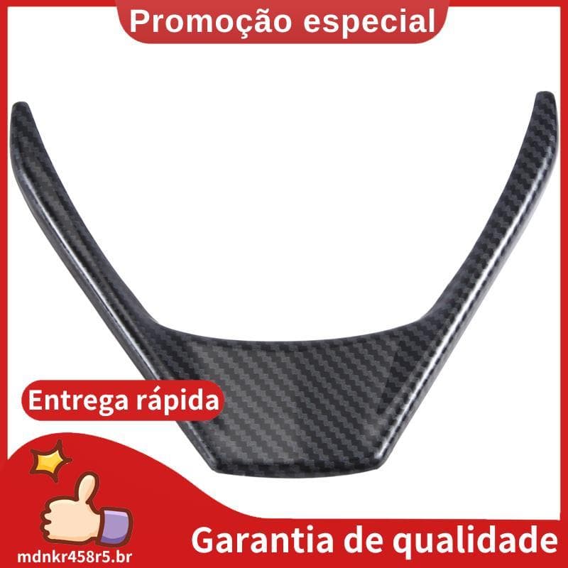 Capa De Volante De Fibra De Carbono Interior Guarnição Da Moldura Do Para 2014-2018 . mdnkr458r5br