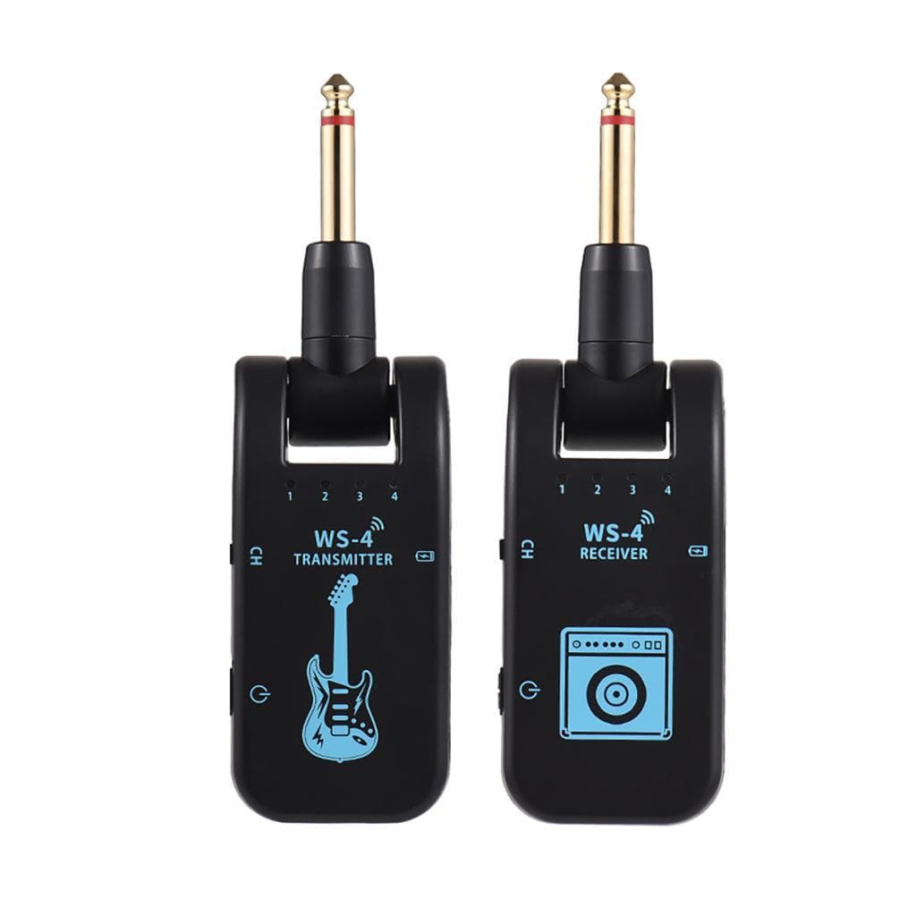 doplay-BR WOTAO 2.4G Sistema de guitarra Transmissor recarregável Conjunto de receptor para baixo elétrico Instrumentos