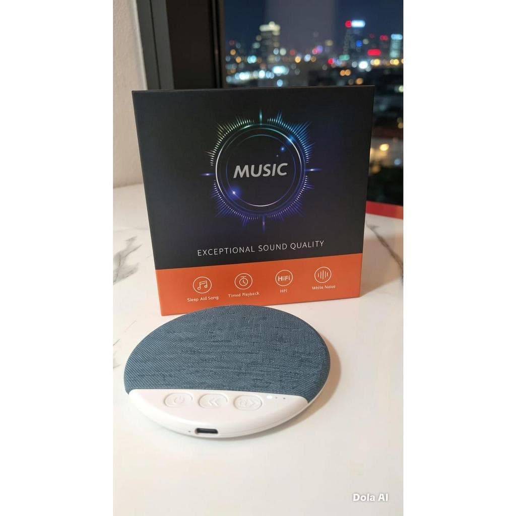 Alto-Falante Bluetooth Sleep Aid Com Ruído Branco E Sons Calmantes , Som Direcional + 5dB Para Dormir , Função Temporiza