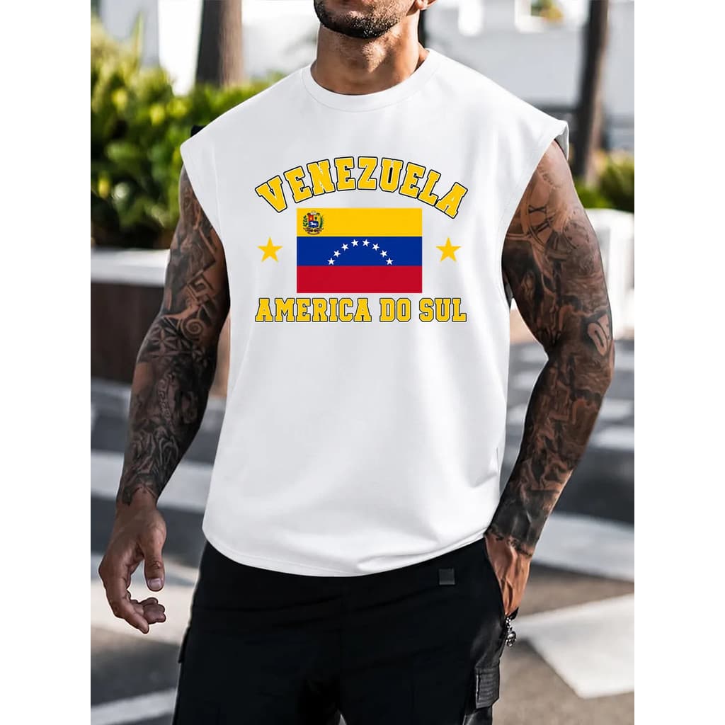 Cavada Regata Camisa Continentes Venezuela America Do Sul