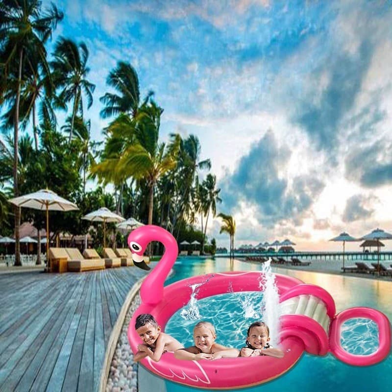 Crianças piscina inflável engrossada com Slide bebê infantil casa oceano piscina de bolinhas Sprinkler crianças piscina
