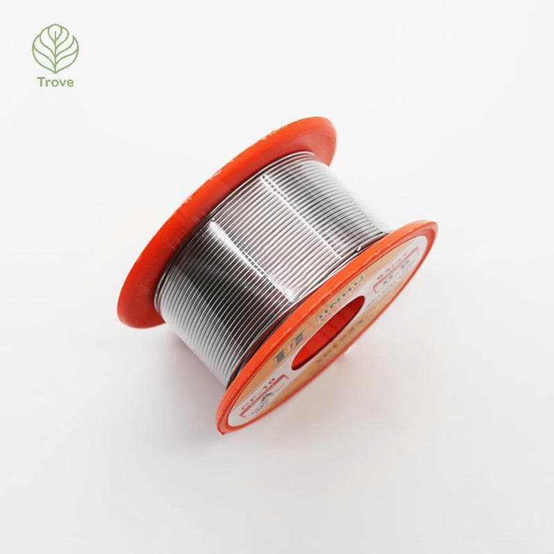 Trove Linha De Estanho De Alta Pureza 50g Fio Solda Ingest Fluxo Carretel Soldagem Chumbo Colofónia Núcleo Para Reparo B