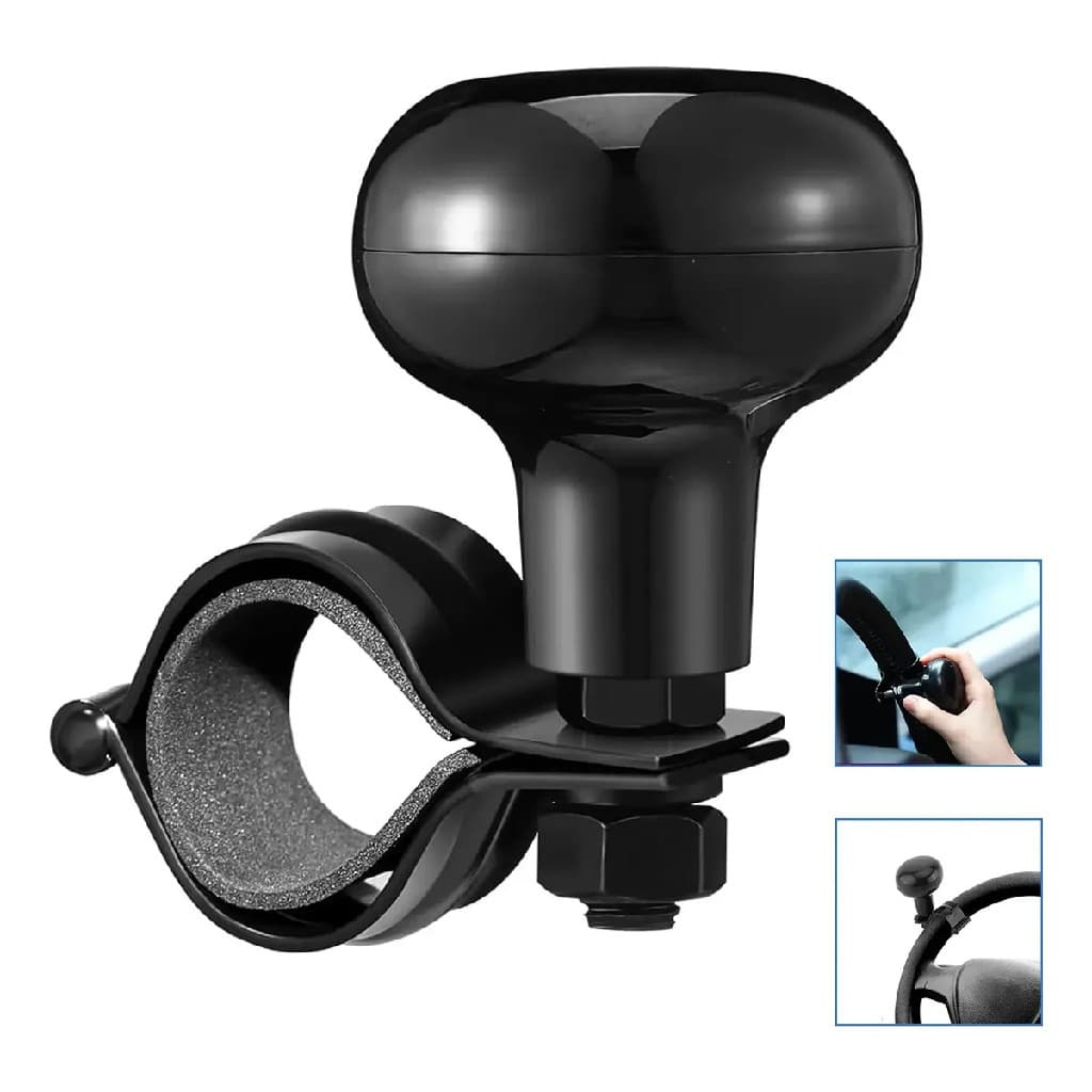 1 Und Manopla De Volante Pcd Manobrar Universal Giratorio Praticidade Resistente Ajustavel