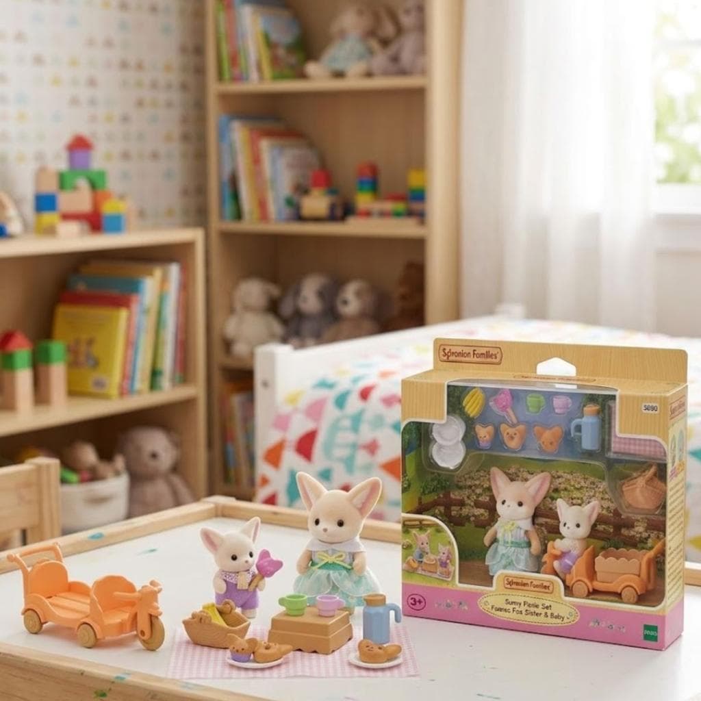 Sylvanian Families Conjunto Piquenique Ensolarado 5698 Epoch