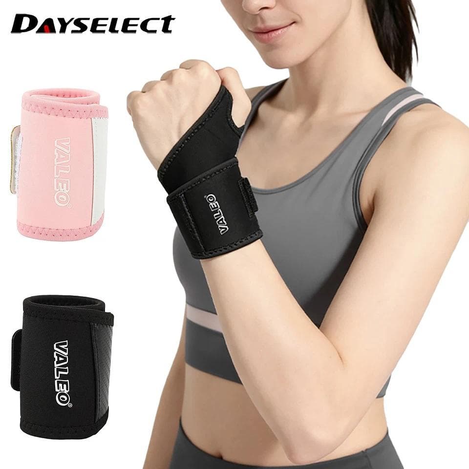 DAYSELECT 1 Peça Pulseira Esportiva Badminton Levantamento De Peso Suporte De Pulso De Compressão Ajustável