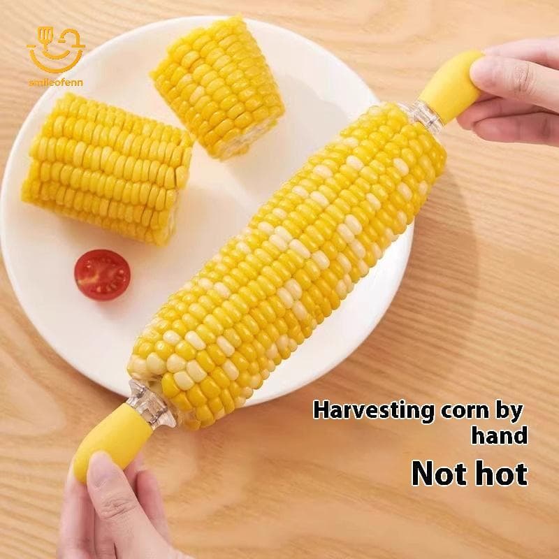 smileofenn 1 Par De Garfos Para Grelhar Milho , Espetos De Aço Inoxidável Churrasco , Frutas , Piquenique , Acampamento