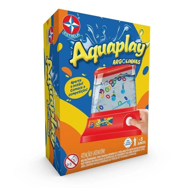 Aquaplay Argolinhas 1 Botão / Clássico Estrela