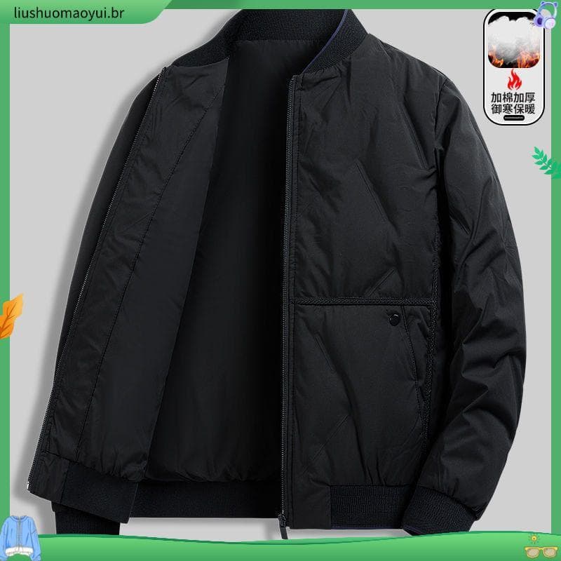 Jaqueta acolchoada de inverno grossa acolchoada jaqueta masculina novo estilo na moda jaqueta Casual juventude jaqueta n