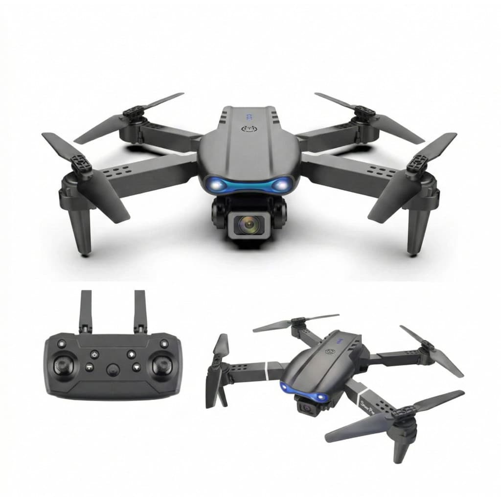Mini Drone Câmera HD - Fácil de Voar, Retorno Automático e M