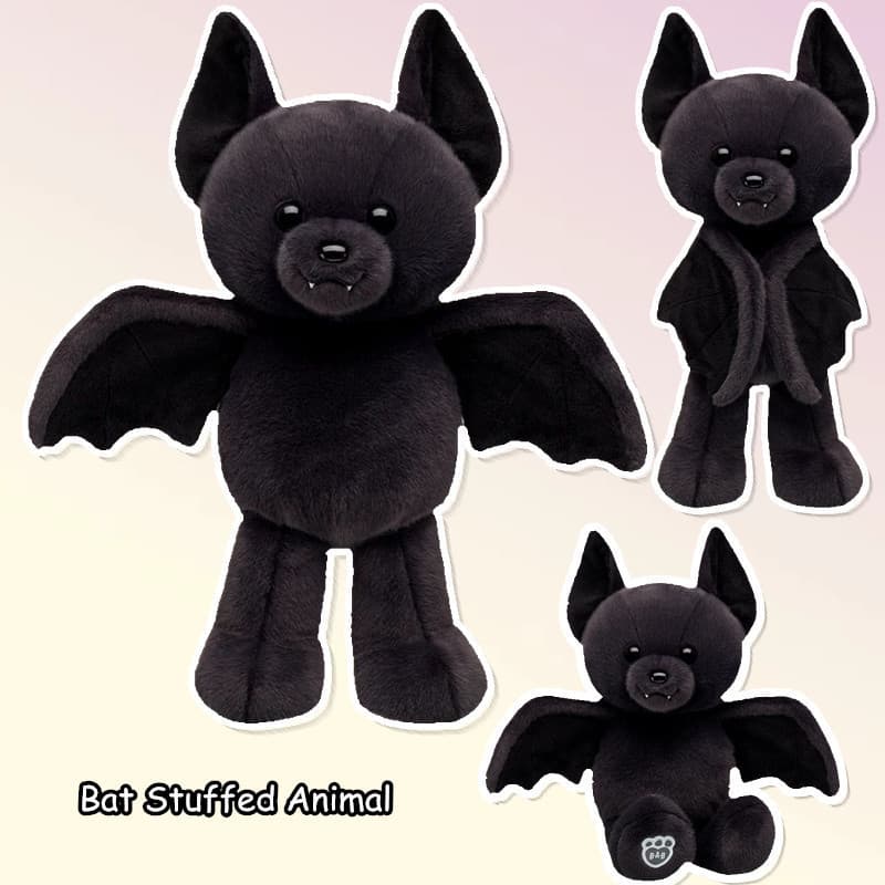 Novo Morcego De Halloween Animal De Pelúcia , Urso Macio Boneca Brinquedos Travesseiro Para Crianças Presente Aniversári