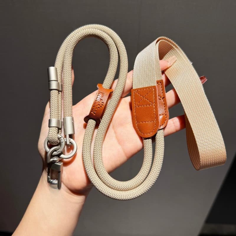 Alça de bolsa transversal com cordão para celular e etiqueta, ajustável, com alça de pescoço confortável para a pele, et
