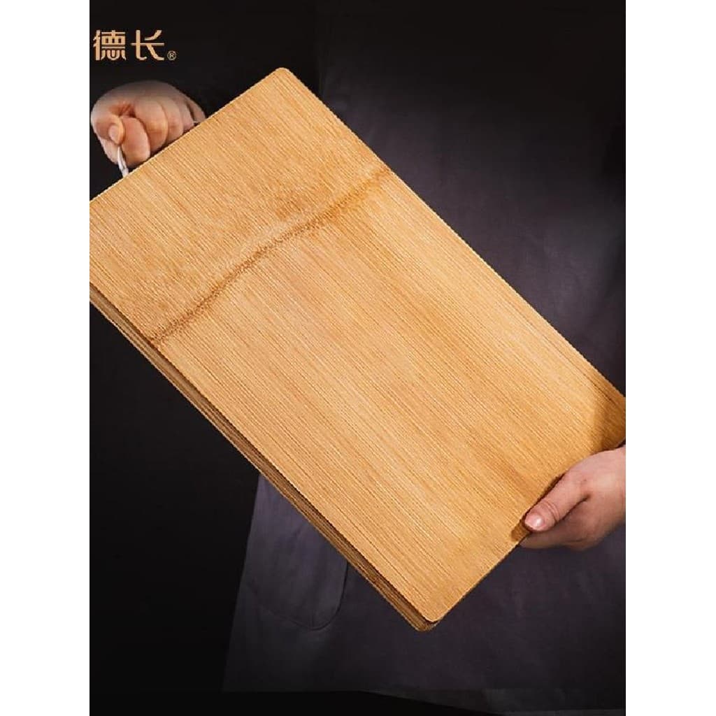 Tábua de corte de bambu inteira Tábua de corte de cozinha de rolamento grande doméstica e painel Tábua de corte de