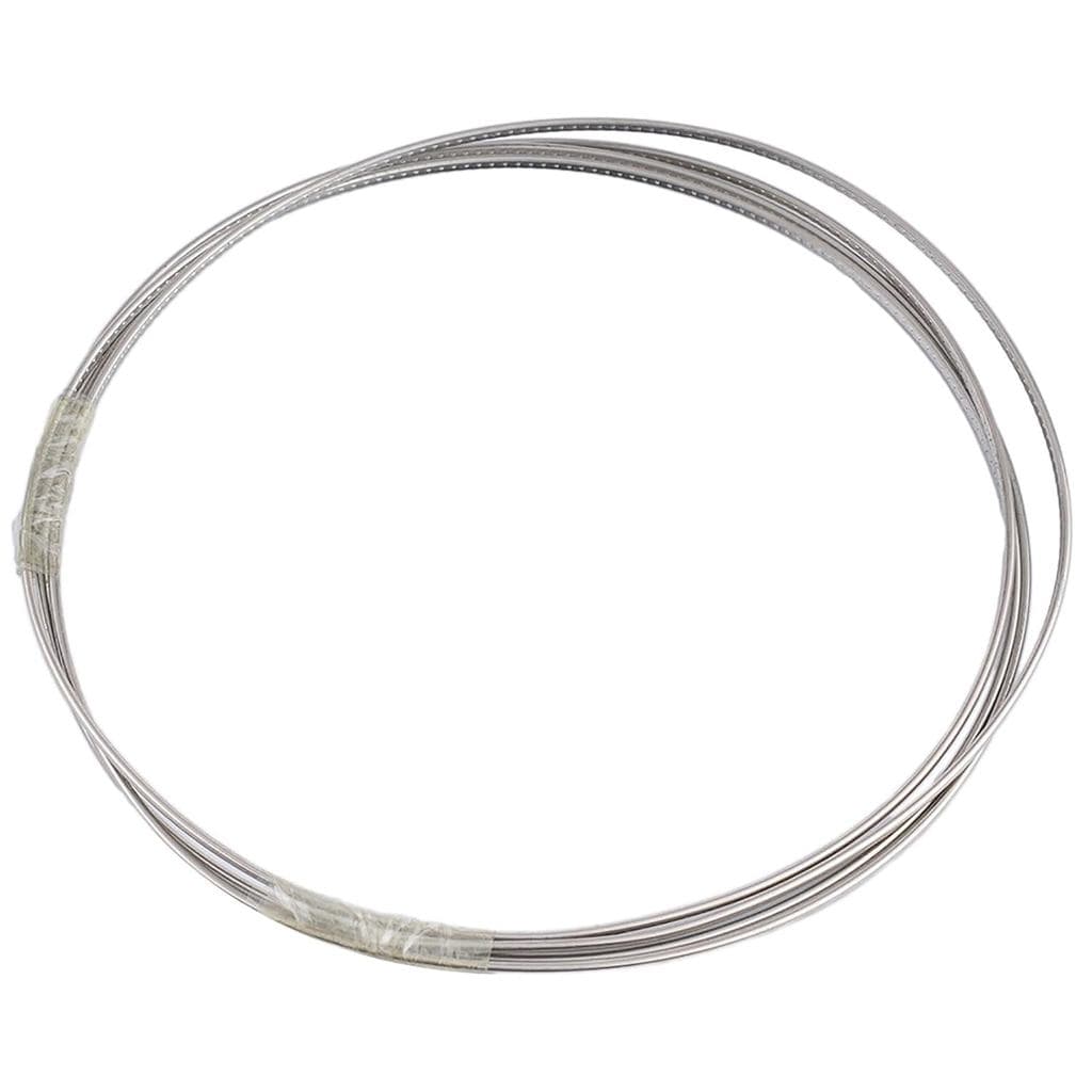 OVERTOYOU Fio de Palheta Prateado para Guitarra, 2,5 Metros, 1,6-2,9mm, para Substituição de Palhetas de Guitarra