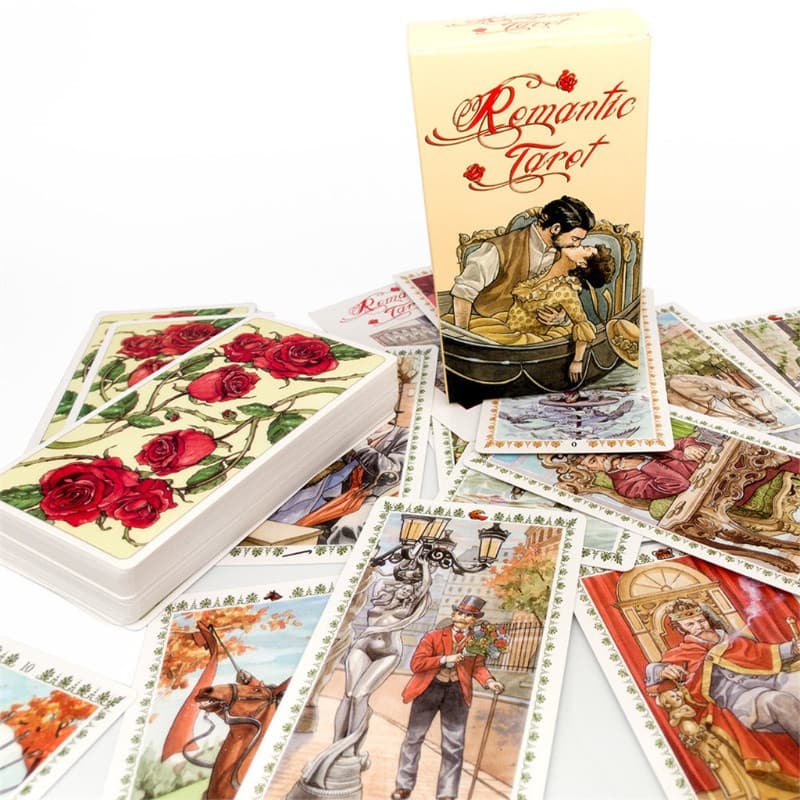 Tarot 78 Cartão Romântico Para Destino/Jogos De Tabuleiro