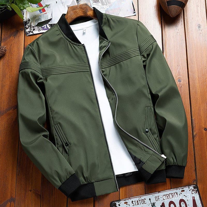 Jaqueta Masculina de Alta Qualidade, Jaqueta Bomber Masculina, Casaco Masculino M-4XL UYT2 ON9X