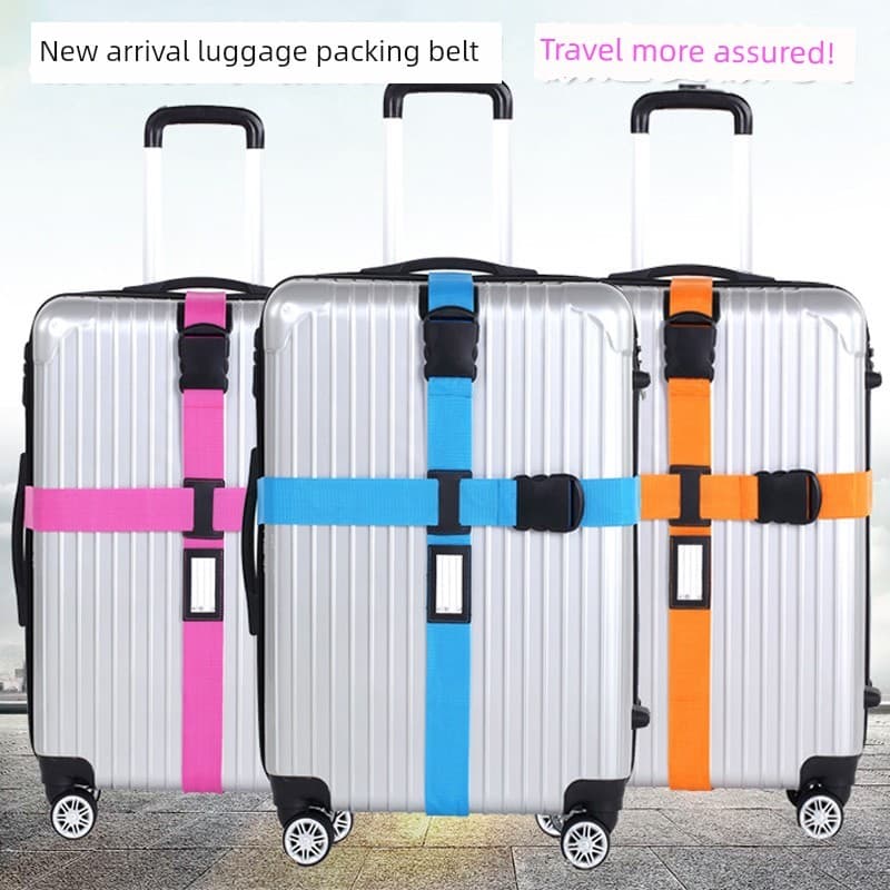 🔥 Trolley case Binding rope 🔥 Correia para Mala Luggage strap VENDA QUENTE Cinto De Empacotamento Para Envio No Exteri