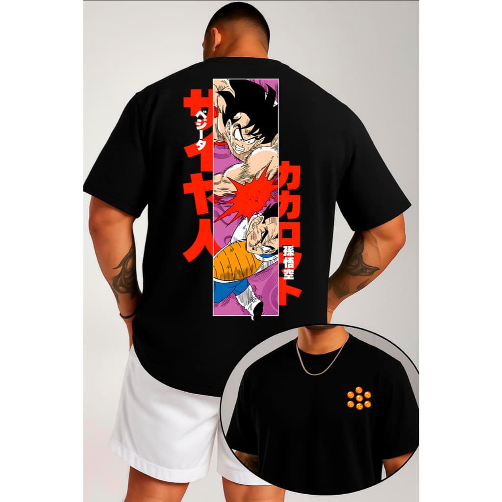 Camiseta Masculina Dragon Ball Z Camisetas Camisa Camisas Blusa Blusas Exclusiva Premium 100% Algodão Anime