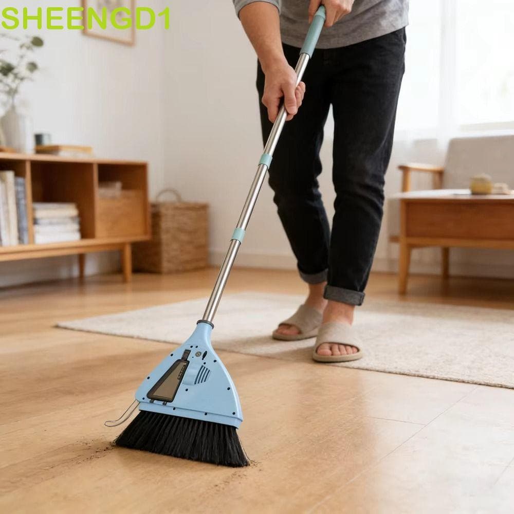 SHEENGD1 Vassoura 2 Em 1 , Multifuncional Limpador Elétrico Sem Fio