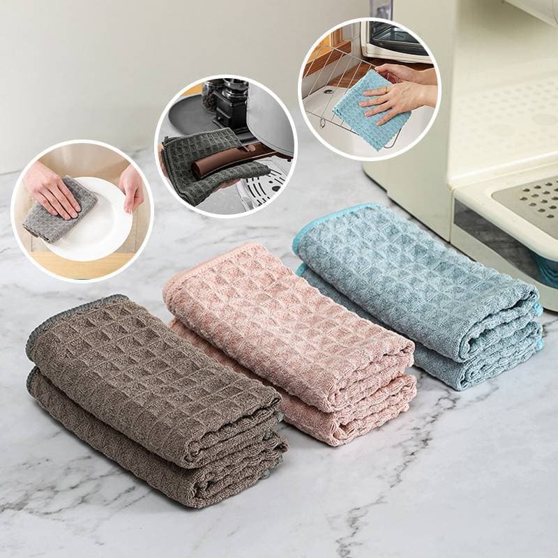 exten Micro Waffle Bar Toalhas Super Absorvente Café Máquina Pano De Limpeza Toalha Doméstica Barista .