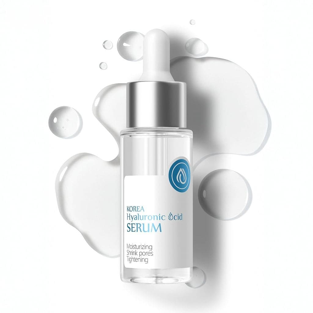 Sérum de Ácido Hialurônico para o Rosto, Hidratação Instantânea, Sérum Ultra Hidratante com Extrato de Tremella, Hidrata