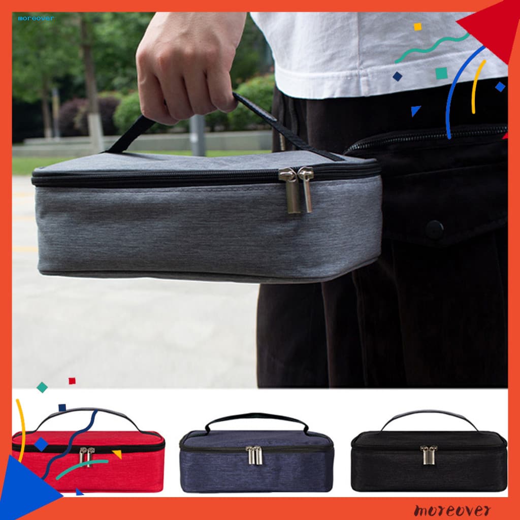 Mais Bento Bag Lancheira Recipiente De Almoço À Prova D'água Isolada 3.2l Tecido Oxford Compacto Bolsa Térmica Porta Ali