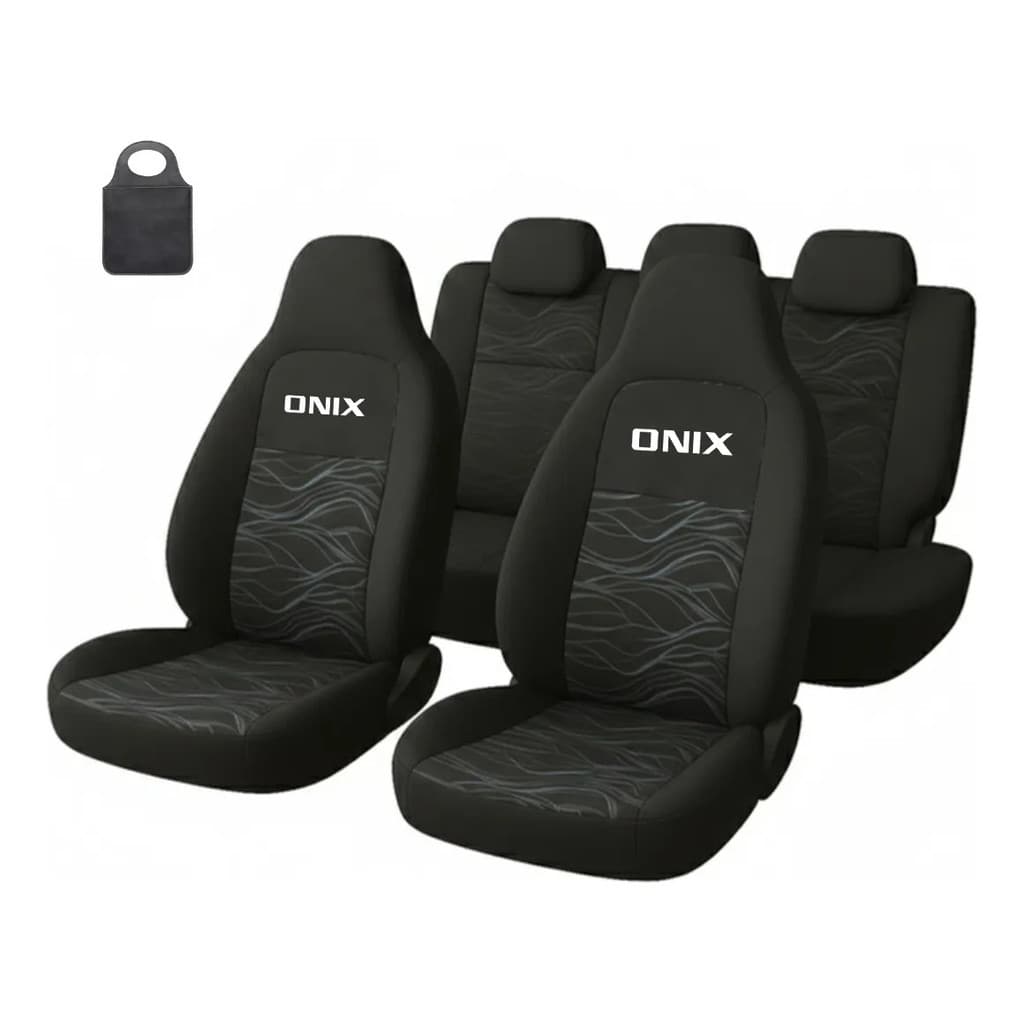 Capa De Banco Tecido Grosso Para Carro Novo Onix Plus