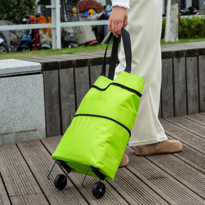 Compras dobráveis Bolsa Suporte dobrável Oxford Pano Armazenamento Bolsa Compras à prova d'água Bolsa