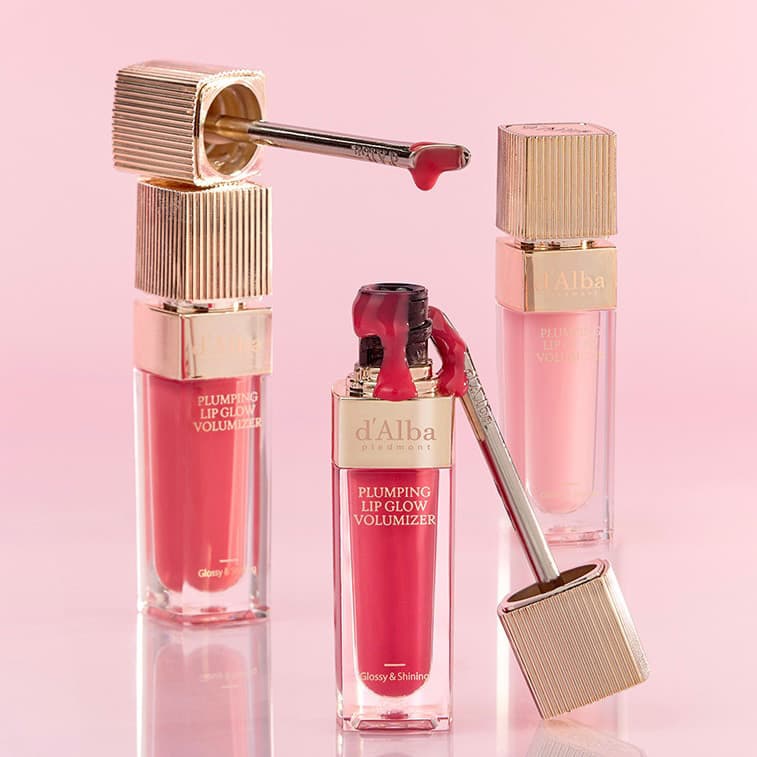 Dalba Novo Brilho Labial De Vidro Vegano 5ml Batom Esmalte